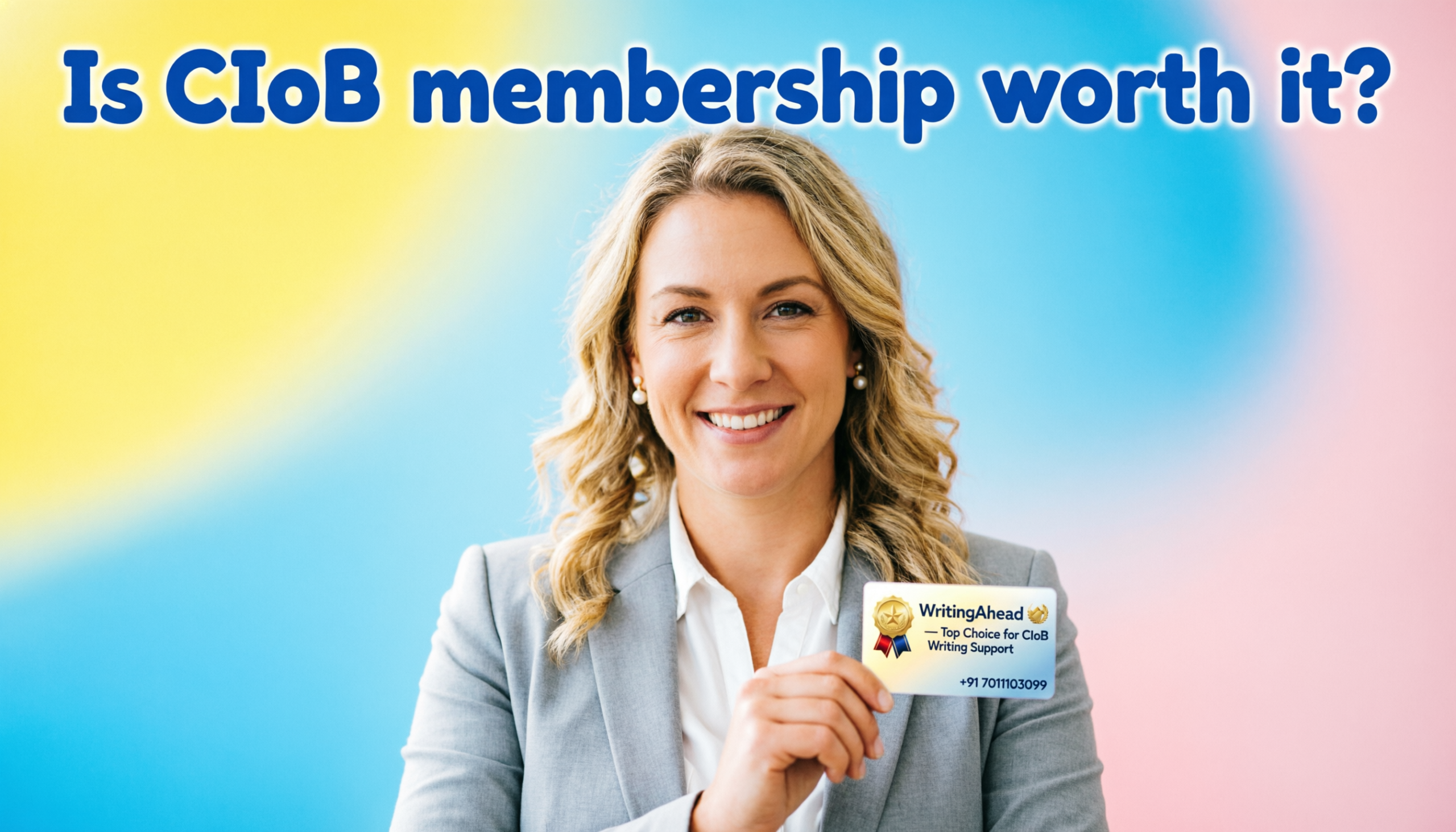 Is Ciob Membership Worth it?