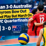 Japan 3-0 Australia: Volleyroos Bow Out of Pool Play But March On to AVC Quarterfinals